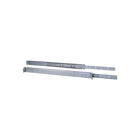 Inter-Tech Telescopic rail Kit til rack med spor Grå